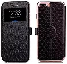 VENO venollc-iphone7-case-blue Ultra-Thin Full Body Coverage, Hard Hybrid Plastic with Tempered Glass Screen Protector, Light-Weight Protective Case Cover and Skin for Apple iPhone 7 - Blue