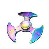 STRESS SPINNER Colorful Camo Fidget Tri Hand Spinning Finger Toy Stocking Stuffer for ADHD EDC Focus Relieves Anxiety and Boredom (Style 16)