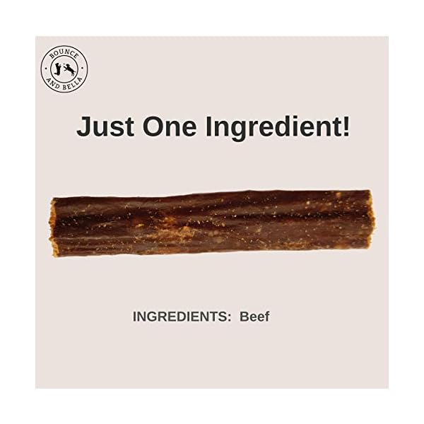Bounce-and-Bella-Natural-Dog-Chews--100-Pure-Beef-Air-Dried-Treats-for-Dogs--Just-One-Ingredient-Deliciously-Healthy-Crunchy-Dog-Chew-for-your-Dog-or-Puppy-100g-per-pack Bounce and Bella Natural Dog Chews – 100% Pure Beef Air-Dried Treats – Natural Dog Treats Just One Ingredient…