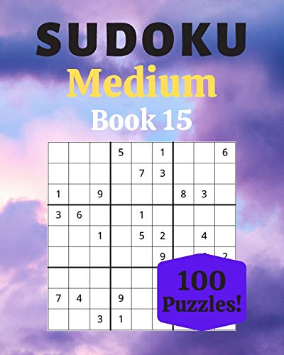 Sudoku Medium Book 15: 100 Sudoku for Adults