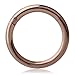 Ruifan 1PC Stainless Steel Hinged Seamless Segment Hoop Septum Clicker Ring Lip Helix Tragus Cartilage Earrings Nose Rings Pirecing 14g 10mm Rose Gold
