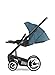Mutsy Igo Lite Stroller, Black/Aqua