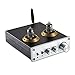 Nobsound Bluetooth HiFi 6J2 Vacuum Tube Preamplifier Stereo PreAmp Digital Treble & Bass Tone Control (Silver)