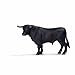 Schleich Black Bull Toy Figure