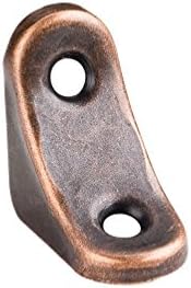 Box of 50- -Antique Copper Church Pew or Bench Bracket- 1-1/2" x 1-1/2"