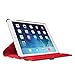 Fintie Rotating Case for iPad Mini 3/2 / 1-360 Degree Rotating Smart Stand Protective Cover with Auto Sleep/Wake for iPad Mini 1 / iPad Mini 2 / iPad Mini 3, Floral Red