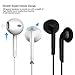 Earphones,HaRuion Earbuds,Headphones,In Ear Earphones,Ear buds Wired with Mic for Apple Iphone 6S Plus/Samsung Galaxy S9 Edge 8/Huawei/LG/Blackberry Mobile Devobile Device MP3 Music Player Ios Android