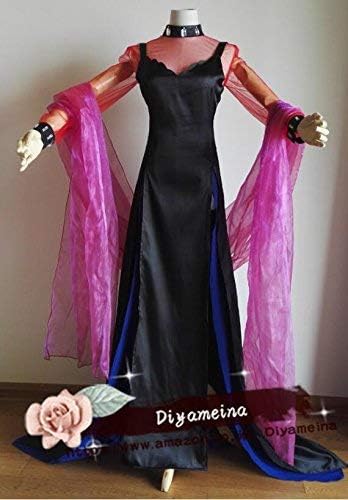 Amazon Diyameina美少女戦士セーラームーン ブラック レディ Black Lady コスプレ衣装 ドレス ちびうさ セーラーちびムーン コスチューム アニメ 変装 女性 L コスプレ 仮装 通販