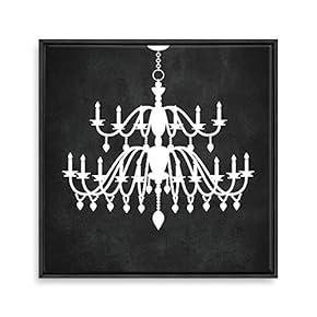 Framed Canvas Wall Art for Living Room, Bedroom Droplight Theme Canvas Prints for Home Decoration Ready to Hang - 16x16 inches