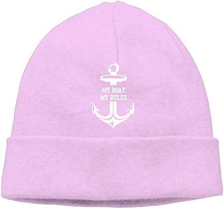 SEVENJIA My Boat My Rules Soft Knit Beanie Hat Warm Thick Winter Hat For Men My Boat My Rules Winter Warm Cap