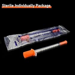 1ml Syringe with Needle, Syringes 30G 1cc 1/2