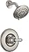 Delta Faucet Linden 14 Series Single-Function Shower Trim Kit with 5-Spray Touch-Clean Shower Head, Stainless T14294-SS (Valve Not Included)