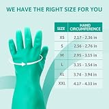 Ansell AlphaTec 37-185 Nitrile Gloves Chemical-Resistant Size L Pair view 11