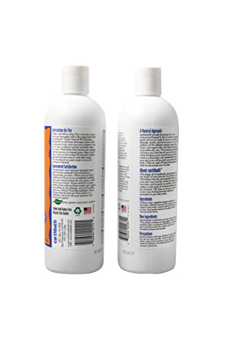 Earthbath Oatmeal & Aloe Shampoo / Conditioner Bundle (Vanilla & Almond) - (1) 16 OZ Shampoo, (1) 16 OZ Conditioner