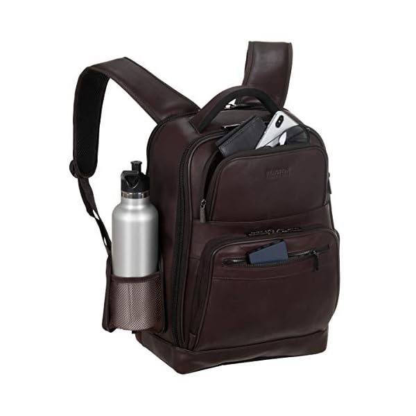 Cole Reaction Colombian Leather Double Compartment 15.6" Laptop