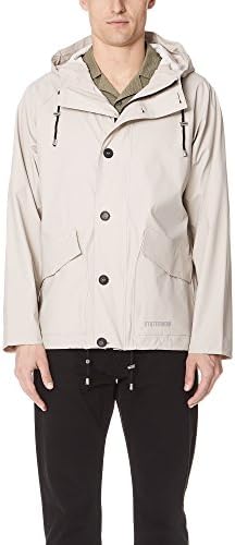 Stutterheim Men's Stenhamra Raincoat, Light Sand, Medium