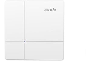 Tenda AC1200 Dual Band Gigabit Wireless Access Point, Ceiling Mount WiFi Access Point, Coverage 3200 sq.ft|PoE Powered|Surport IEEE 802.11ac Wave 2 and MU-MIMO|White(I24)