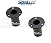 SeaLux Marine Extra Cup Mount Set for Removable Folding Pontoon Ladders 1