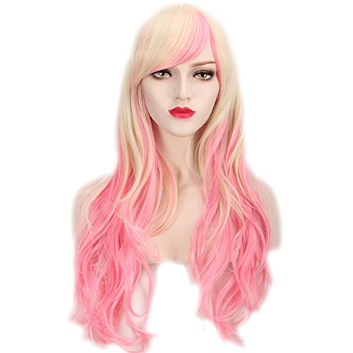 YX Women Short Wig Heat Resistant Full Head Cosplay Wigs Party Wig Halloween Wigs