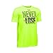 Under Armour Boys' Never Lose T-Shirt, Fuel Green/Graphite, Youth X-Small