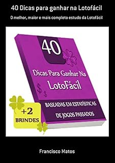 Livro 40 Dicas Para Ganhar Na Lotofácil
