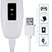 PATPET Pet Grooming Clippers,Rechargeable LiFePO4 Battery USB Cordless Dog Grooming Kit,Low Noise Electric Hair Trimming Clippers Set for Small Medium Large Dogs Animals (White)