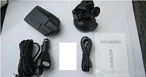 Zebra Smoke H198F 2.5" Car Dash Cams Car DVR Recorder Camera System Night Version Video Recorder Dash Camera 6 IR LED Box, Black