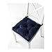 IKEA Malinda Chair Cushion, Blue - Set of 5