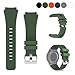 kitway Bands Compatible for Samsung Galaxy Watch 5 Pro Band 45mm/ Galaxy Watch 5 Bands 40mm 44mm Band, No Gap Silicone Sport Strap Wristband Women Men