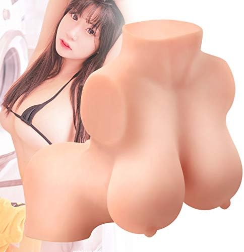 Life Size Dolls with Gift Double Silicone Doll Stimulation Toys (10x6.2x4in)