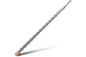 1" x 18" SDS Plus Rotary Hammer Drill Bit, 25mm x 460mm Carbide Tip Masonry Drill Bit for Concrete, Brick, Cement,Stone 1 x 1