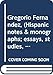 Gregorio Fernandez, (Hispanic notes & monographs; essays, studies, and brief biographies. Peninsular by