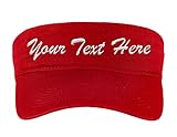 Custom Embroidered Unisex Sports Visor - Add Your