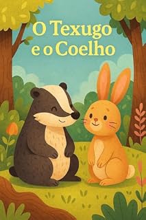 Livro O texugo rabugento e o coelho saltitante (Livros Infantis)