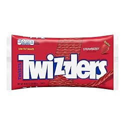 TWIZZLERS Twists Strawberry Flavored Licorice