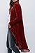 R.Vivimos Womens Ruffled Asymmetric Long Velvet Blazers Coat Casual Jackets
