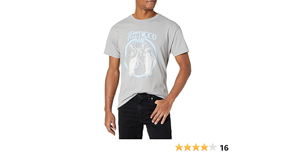 Fleetwood Mac Official Grey Penguin T 