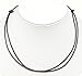 Neptune Giftware Mens Black Leather Cord Necklace Leather Choker Leather Necklace