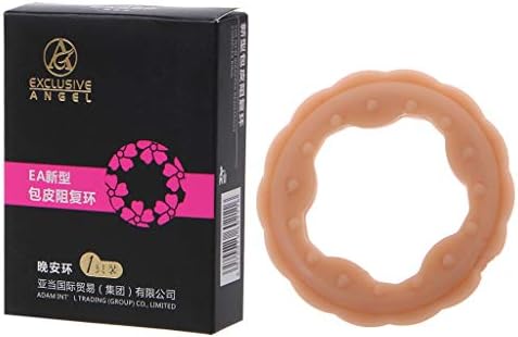 Xinyuer 1PC Premium Stretchy Silicone Ring for Men