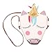 Slowera Baby Toddler Little Girls PU Leather Unicorn Crossbody Bag