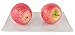 JEDFORE Fake Apples Artificial Red Apples Simulation Lifelike Fruit Set for Home House Kitchen Wedding Party Decoration Photography (8Pcs)