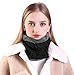 MUCO Mens Womens Winter Beanie Hats Scarf Set Warm Knit Hat Thick Fleece Lined Slouchy Cap Neck Warmer for Men Women