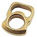Wogoboo Brass Bottle Opener Defense Ring Window Breaker Multi Function Tool Brass Knuckles EDC Beer Opener Key chain