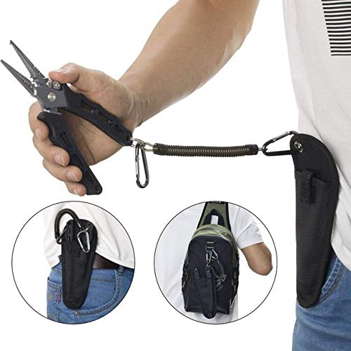 WYYHAA Angelzange Fish Grip Tool Set, Edelstahlgreifer Grip Tool Fish Holder mit Maßband, Eva-Schaum-Griff Einstellbare… – Bild 6