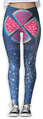 Design Cool Grapefruit Funny Art Polyester Sports Pants For Women