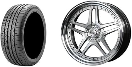 Amazon サマータイヤ ホイール 1本セット 19インチ Bridgestone ブリヂストン Potenza Re050 235 40r19 92y Exlete エクスリート タイヤ ホイールセット 車 バイク