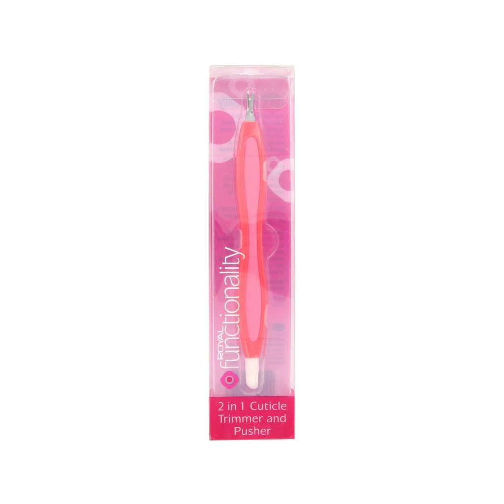 Royal Functionality Cuticle Trimmer/Pusher Carded