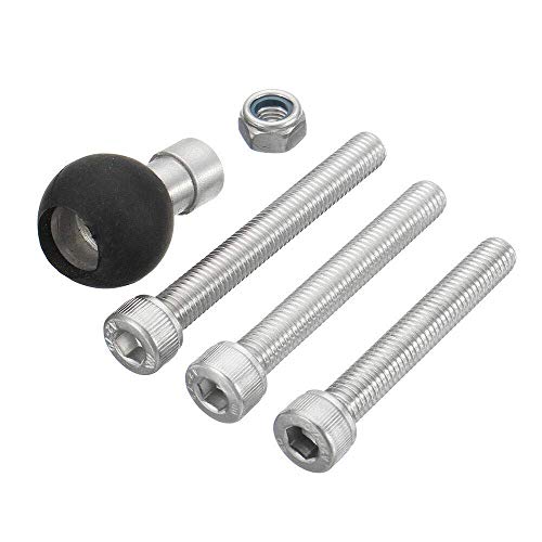 Riloer Motorfiets Vork Stam Bal Base Motorfiets Stuur Klem Bal Met M8 Schroeven voor RAM Mount - Image 3