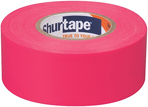 Shurtape FM 200 Non-Adhesive Flagging Tape- Fluorescent RED - 1.1875" x 150' (232580)