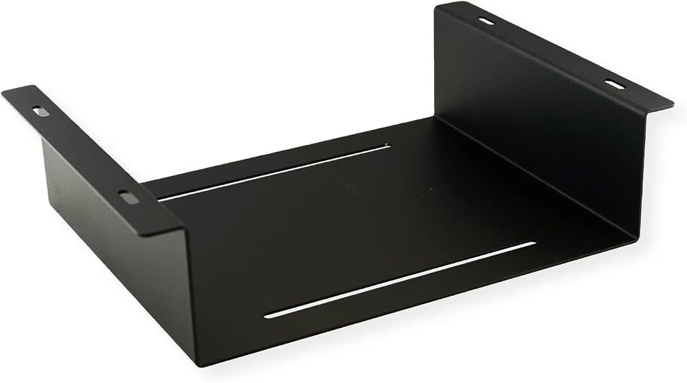 Roline Under-Sink Bracket for KVM NUC Mini PC Thin Client Metal Mount